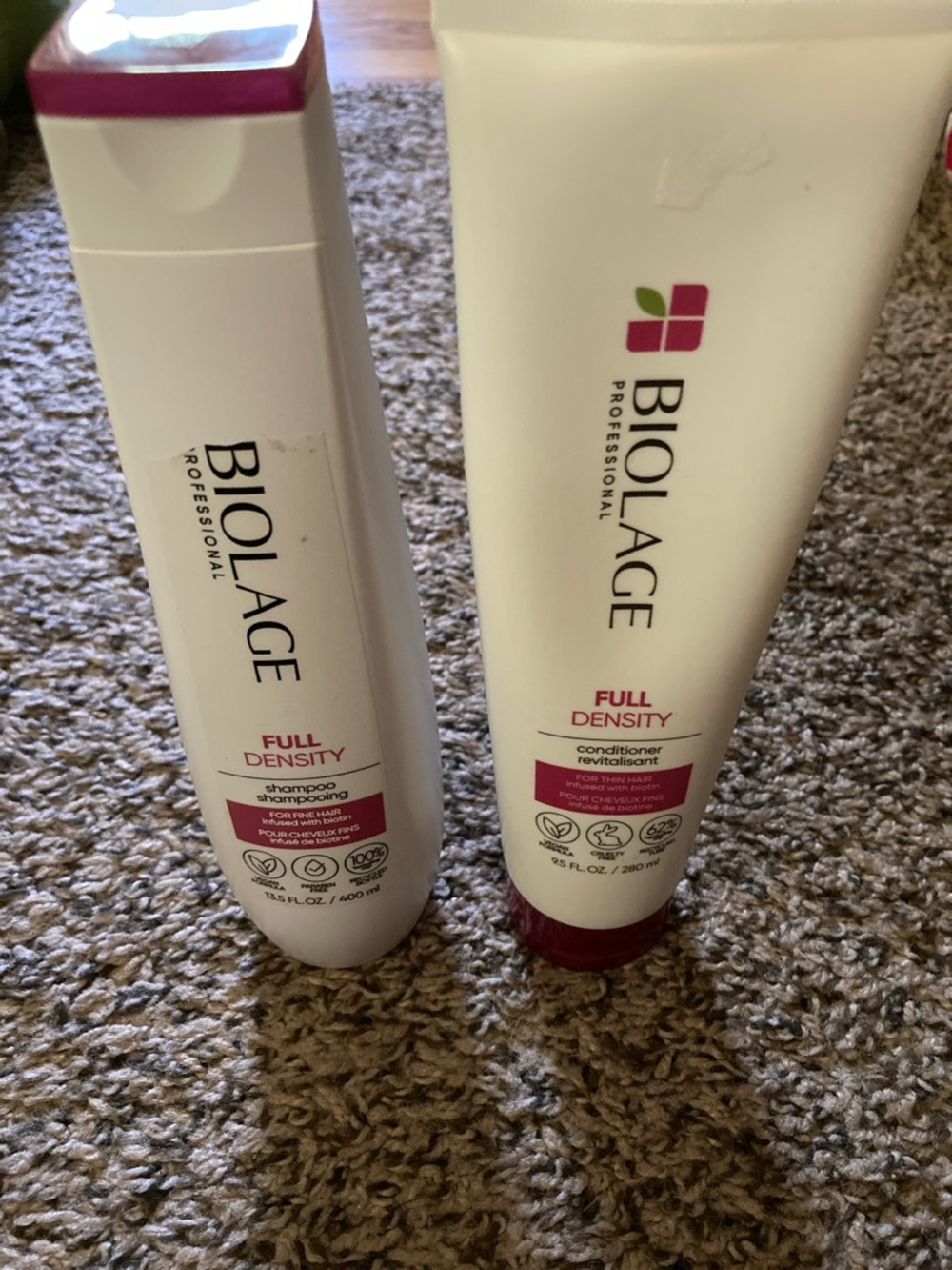 Biolage Full Density Shampoo and Conditioner USED